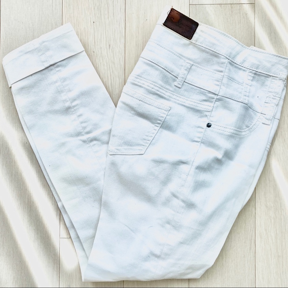 S&P White Jeans Denim Cuffs - Picture 3 of 3